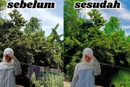 Edit foto dan hapus objek 