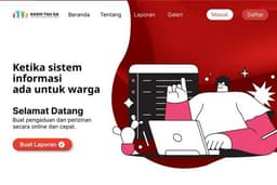 Desain landing page website