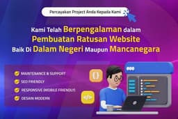 Jasa Pembuatan Website Company Profile, Toko Online, Kursus Online, Travel maupun Custom Website