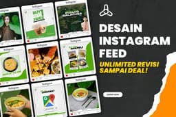 DESAIN FEED INSTAGRAM / BANNER ONLINE - BEBAS REVISI!