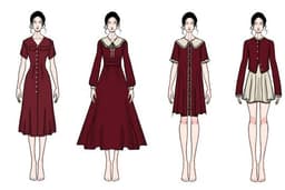 Gambar Fashion Ilustrasi & Pattern Maker