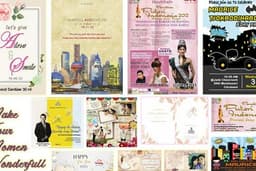 Desain Undangan, Greeting Card,