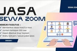 Melayani JASA SEWA ZOOM MEETING 300 Part