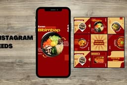 Desain Feeds IG Makanan