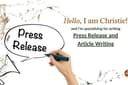 Jasa Press Release / Article Writing untuk Pemasaran Produk/Tempat
