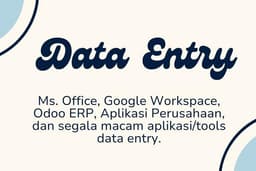 Data Entry, Input Data, Virtual Assistant, Pengolahan Data, Visualisasi Data