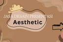 Desain Presentasi Tugas (Tema Aesthetic)