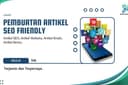 Pembuatan Artikel SEO Friendly