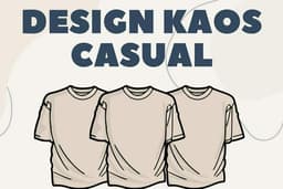 Design Kaos Casual