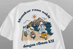 Design Ilustrasi Kaos Merchandise