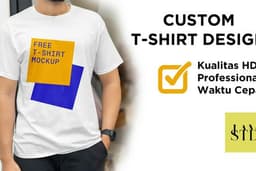 Desain Kaos Custom (Premium)