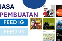 Jasa Pembuatan Feed Konten Sosial Media Menarik dan Terjangkau