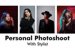 Personal Photoshoot with Stlyist lokasi Surabaya