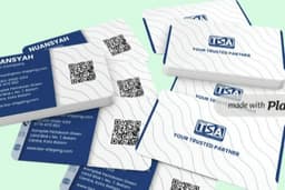 DESIGN CANVA (  KARTU NAMA, COMPANY PROFILE, ID CARD STAFF )