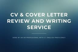 Pembuatan CV dan Cover Letter