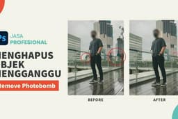 JASA MENGHILANGKAN OBJEK, EDITING FOTO, PHOTOBOMB Cepat dan Terpercaya!