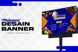MELAYANI DESAIN BANNER DAN POSTER SECEPAT KILAT