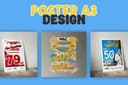 DESAIN POSTER A3 dan GREETING CARD TERMURAH!!