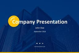 Presentation design