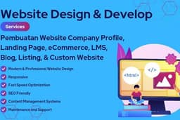 Pembuatan Desain Website Profesional Front End | Wordpress | UI UX Design Figma