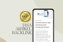 Jasa Backlink | Guest Post Blogger | Advertorial | DA 52 | 100% High Quality