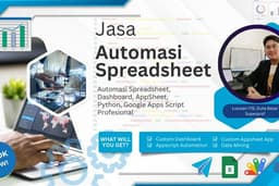  Jasa Automasi Spreadsheet, Dashboard, AppSheet & Google Apps Script Profesional