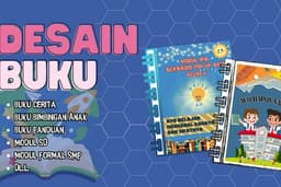 DESAIN BUKU | BUKU ANAK | BUKU CERITA | MODUL | DLL