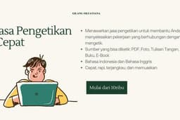 Pengetikan Cepat untuk Berbagai Keperluan
