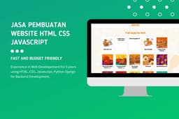 Jasa Pembuatan Design Website HTML CSS 