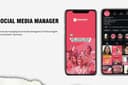 Social media instagram account manager 