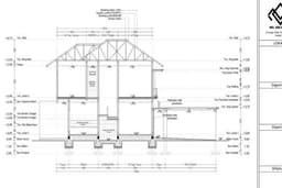Gambar kerja rumah 1 Lantai & 2 lantai