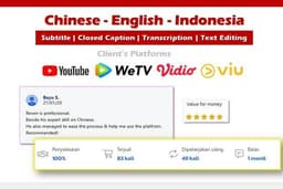 Chinese/English Subtitle PROFESSIONAL