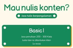 Jasa penulisan konten, copywriting, dan artikel ulasan berpengalaman di Media online