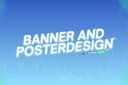Banner Online dengan Gaya Modern Simple