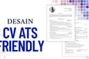 Desain CV ATS Friendly