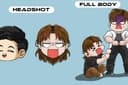 Ilustrasi Anime Chibi Cute Murah