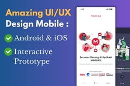 Spesialis UI/UX Design Mobile Application & Prototyping