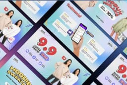 Design Web Banner Marketplace Banner 