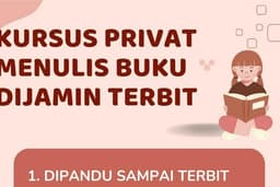 KURSUS MENULIS BUKU DIJAMIN TERBIT