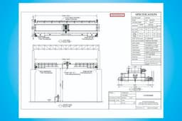 Drawing Hoist Crane