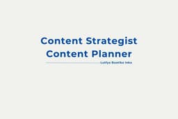 JASA PEMBUATAN CONTENT PLANNING HARGA PROMO | Content Strategist