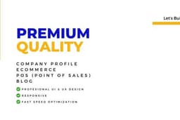 Website Company Profile, eCommerce, Point Of Sales Professional Web Design