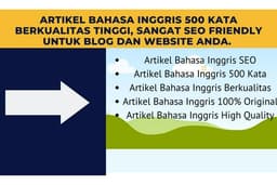 Artikel 500 Kata Original Untuk Blog / Situs Bahasa Inggris, Seo Friendly dan Sangat Berkualitas