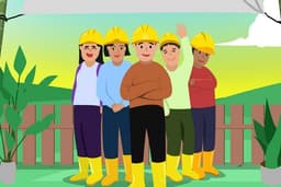 ilustrasi background karakter
