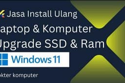 Jasa Install Ulang Laptop dan Komputer Berbagai Macam Merk dan Tipe