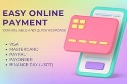 Jasa Pembayaran Mata Uang Asing (Paypal, Visa, Mastercard, Binance Pay)