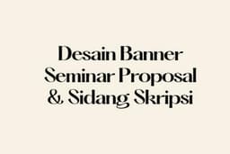 Banner Seminar Proposal/Sidang Skripsi/WIsuda