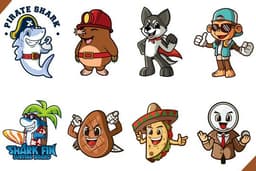 Design Maskot Karakter 