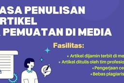 JASA PEMBUATAN ARTIKEL DAN PEMUATAN DI MEDIA