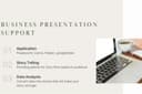 Business Power Point Support
